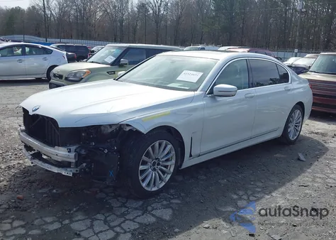 2020 BMW 740I z USA, uszkodzony, nr VIN WBA7T2C07LCD30198